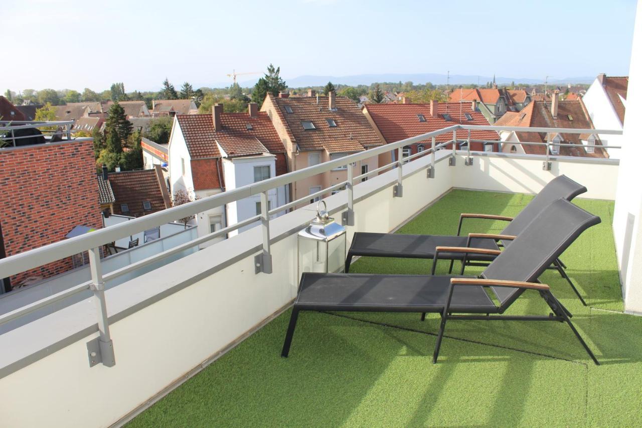 Appartamento La Terrasse Strasburgo Esterno foto